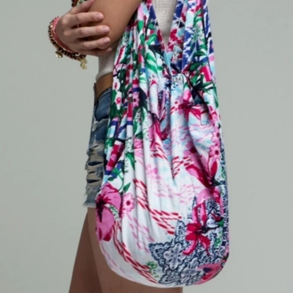 Ruggine Floral hobo boho shoulder bag California Dreamin
